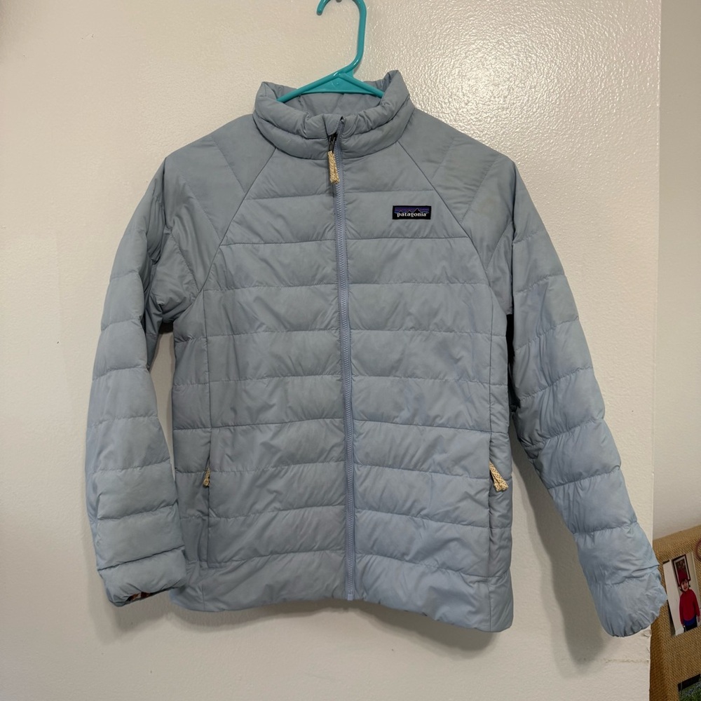 Patagonia Shells Girls Floral Size L (12) Jacket